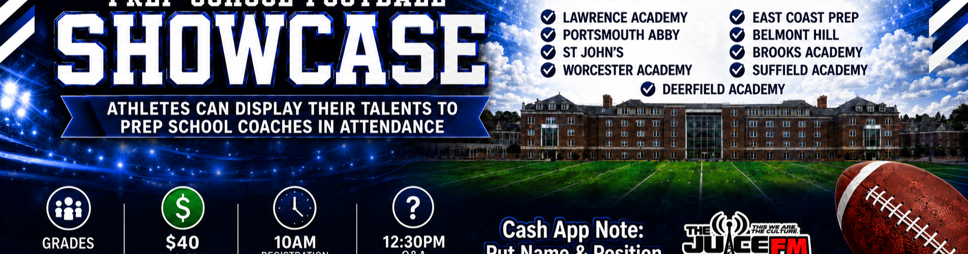 1st Annual Prep School Football Showcase