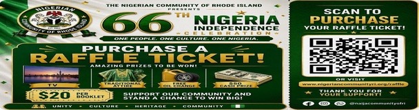66th Nigeria Independence Celebration Dinner Ticket