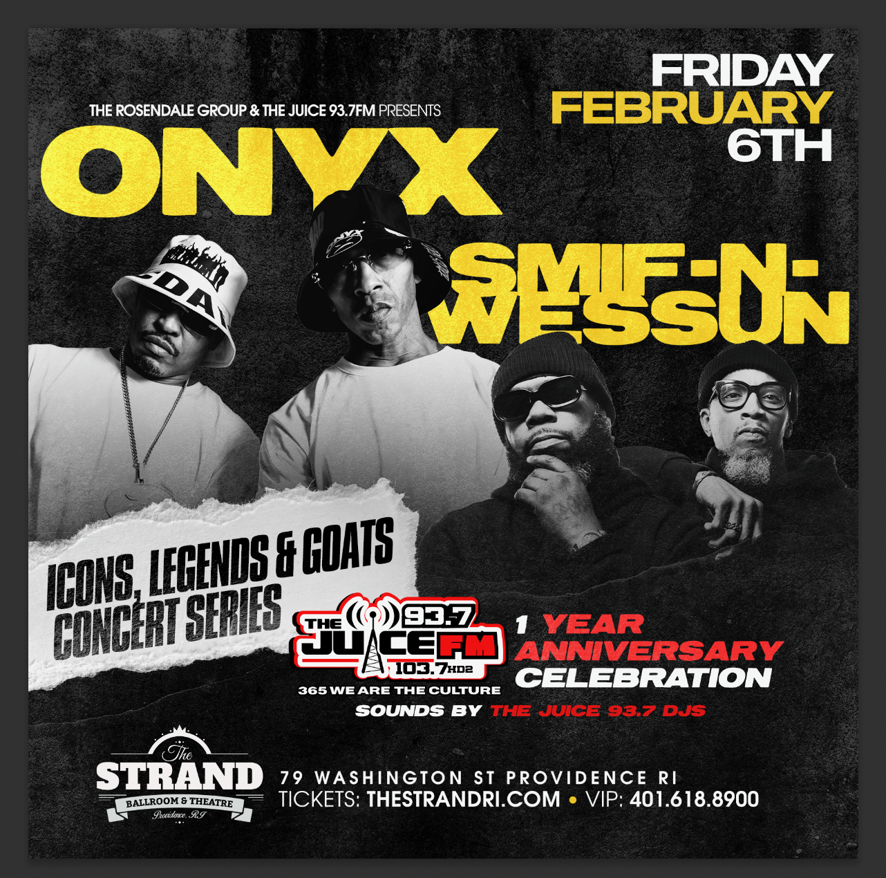 The Juice 1 Year Anniversary ft. Onyx / Smif-N-Wessun