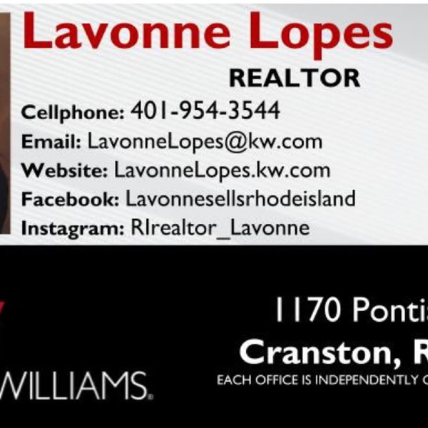 Lavonne Lopes -Realtor